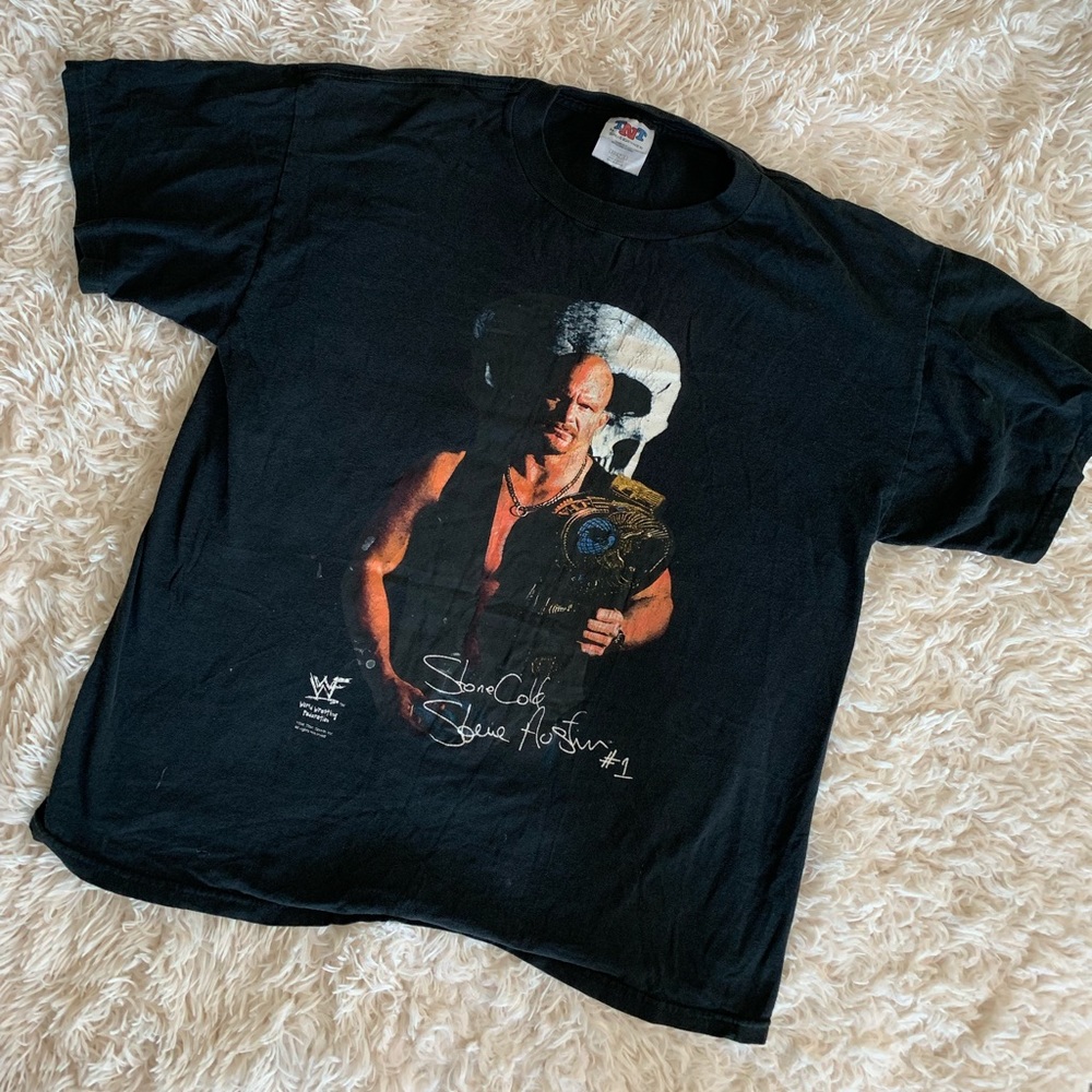 Stone Cold Steve Austin vintage tee.